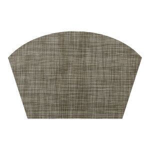 Woven Set of 6 Heat Resistant Water Proof Table Mats 18x12 inch Dark Brown